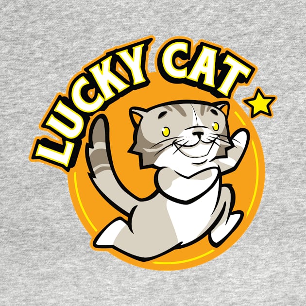 Lucky Cat! by Mattocks Design